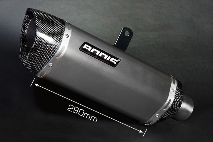 正規品】ボディス Z750 Z750R スリップオンマフラー フルチタン Three