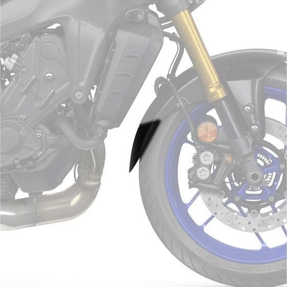 [Bodystyle] Bodystyle fender extension front black-matt | 6523172