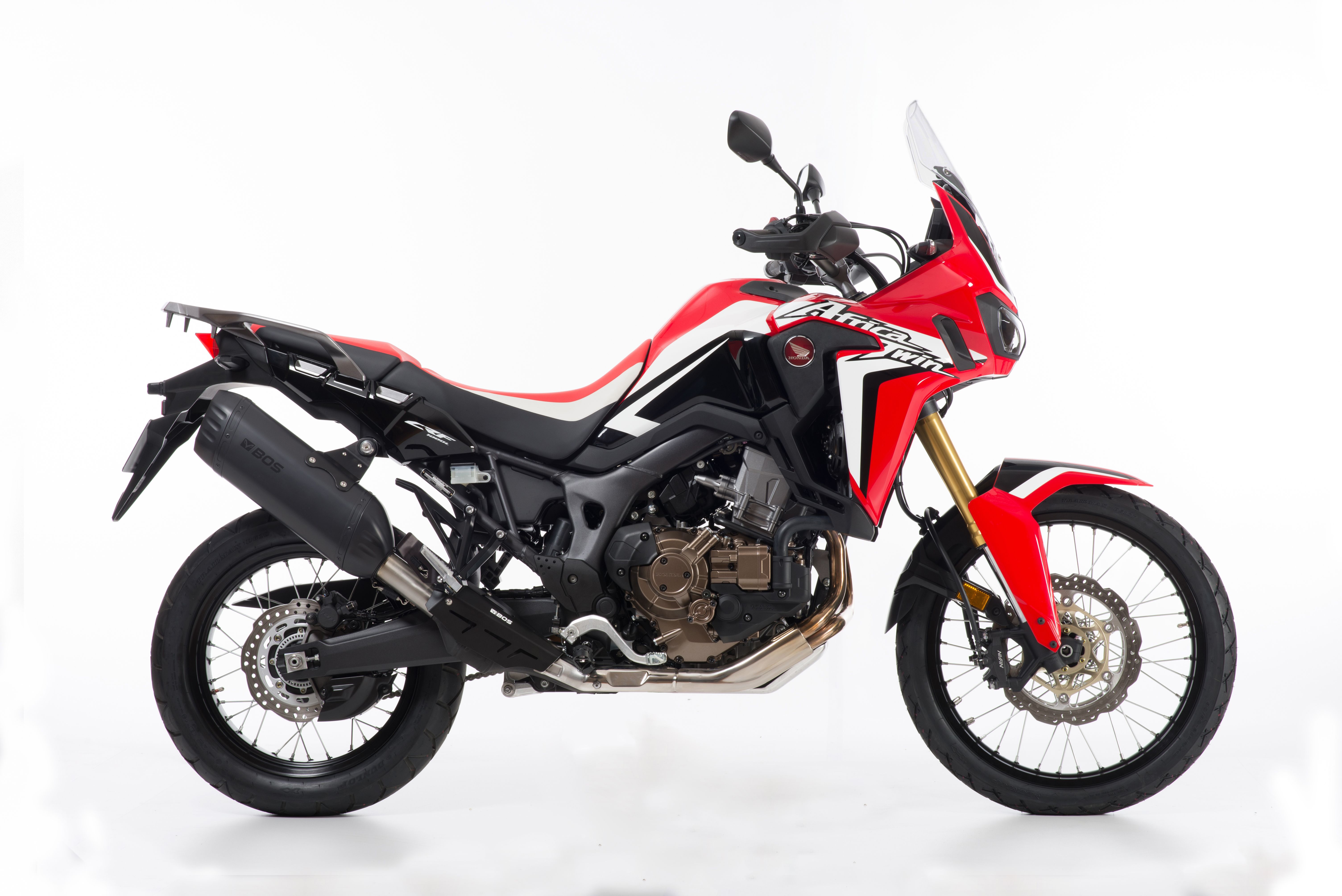 BOS DESERT FOX SLIP/ON EG EURO 4, BLACK EDITION | 1640210B - Webike Thailand