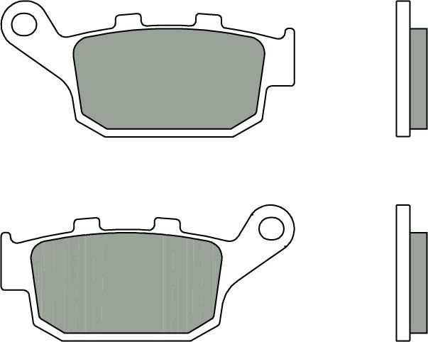 BREMBO Brake Pads 07HO53SP Sintered Metal | 07HO53SP - Webike Thailand