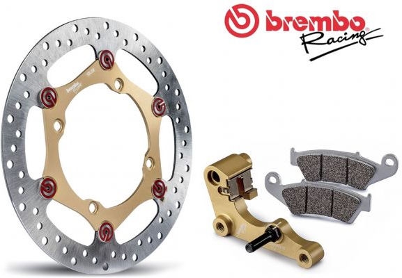 Brembo OVERSIZE FRONT BRAKE DISC KIT YAMAHA WRF 250 / 450 2003-2012 | 122B06928 - Webike Thailand