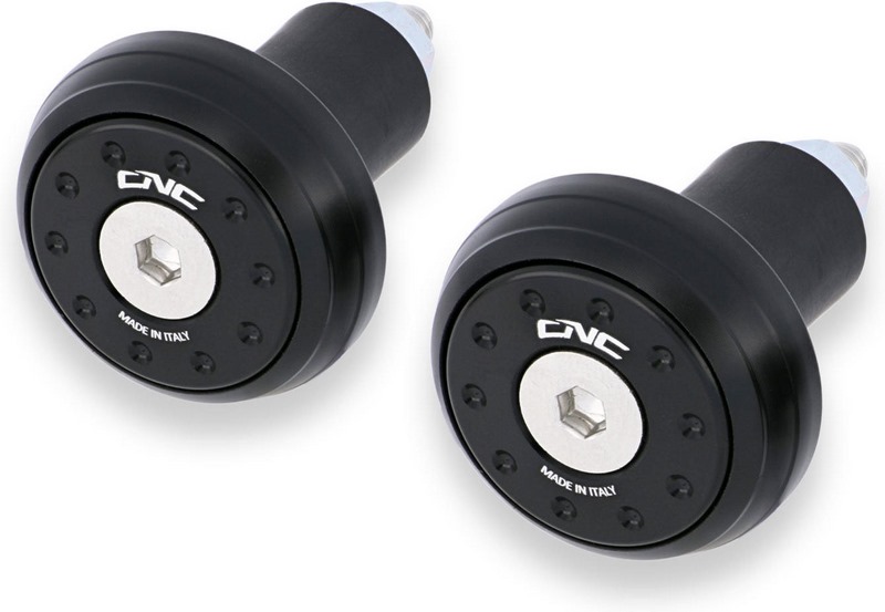 CNC Racing Handlebar ends Extralight, Black | CM233B - Webike Thailand