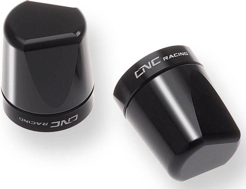 CNC Racing Handlebar ends LOOK, Black | CM236B - Webike Thailand