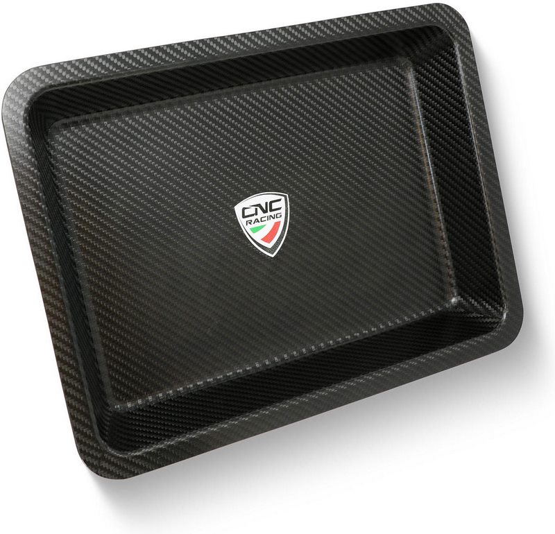 CNC Racing Tool tray - Carbon matt, Matt Carbon | GA011Y - Webike Thailand