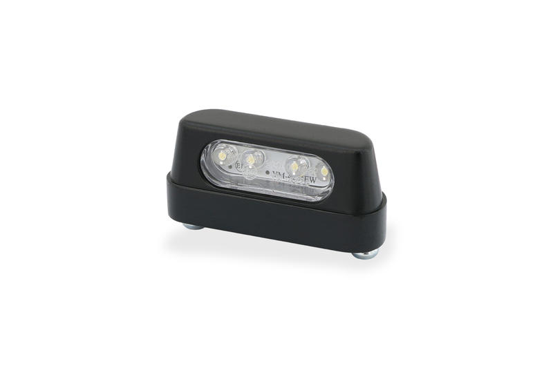 License plate light led PRO - aluminum, Black - Webike Thailand