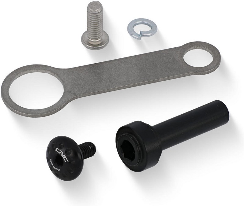 CNC Racing Fluid tank mounting kit for Brembo RCS, Black | IFA01B - Webike Thailand