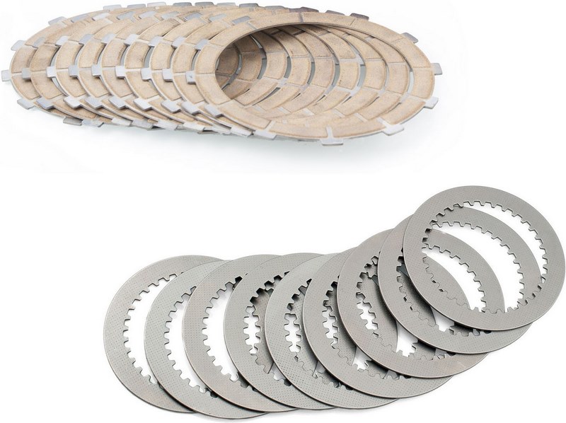 CNC Racing Kit Ducati OEM clutch - friction and steel disks, Natural | KD105N - Webike Thailand