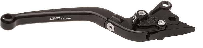CNC Racing Brake lever - long folding model 180 mm, Black | LBF02B - Webike Thailand