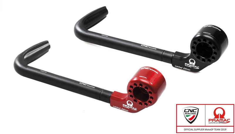 CNC Racing Clutch-Guard Race - Clutch lever protection PRAMAC RACING Lim. Ed., Black | PL200BPR - Webike Thailand