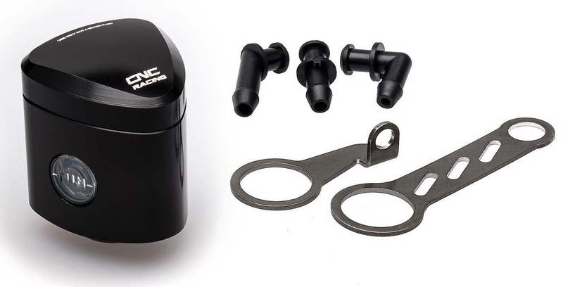 CNC Racing Fluid reservoir rear brake / clutch 12 ml REBEL, Black | SE500B - Webike Thailand