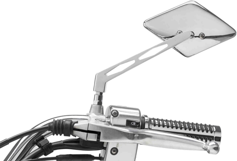 Custom Acces Back Mirrors Set Model Diamond, Inox | JR0007J - Webike Thailand