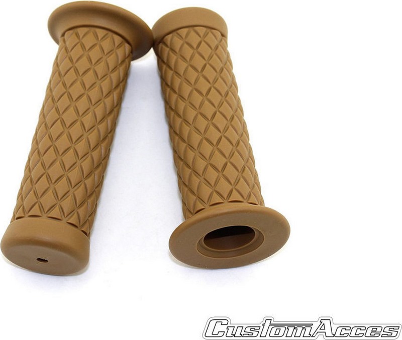 Custom Acces Fast Line Grips, Yellow | PE0010G - Webike Thailand