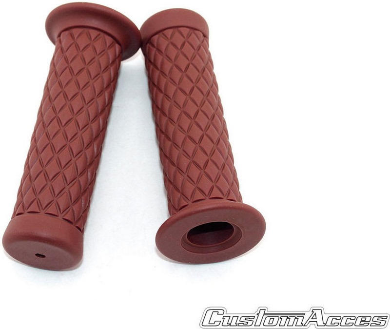 Custom Acces Fast Line Grips, Orange | PE0010T - Webike Thailand