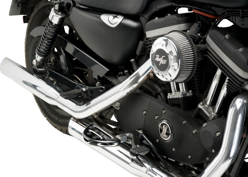 Custom Acces DELTA MODEL PLATFORMS SET FOR HARLEY DAVIDSON, BLACK | PU0002N - Webike Thailand