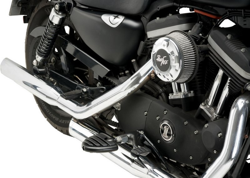 Custom Acces DELTA-S MODEL PLATFORM SET FOR HARLEY DAVIDSON, BLACK | PU0003N - Webike Thailand