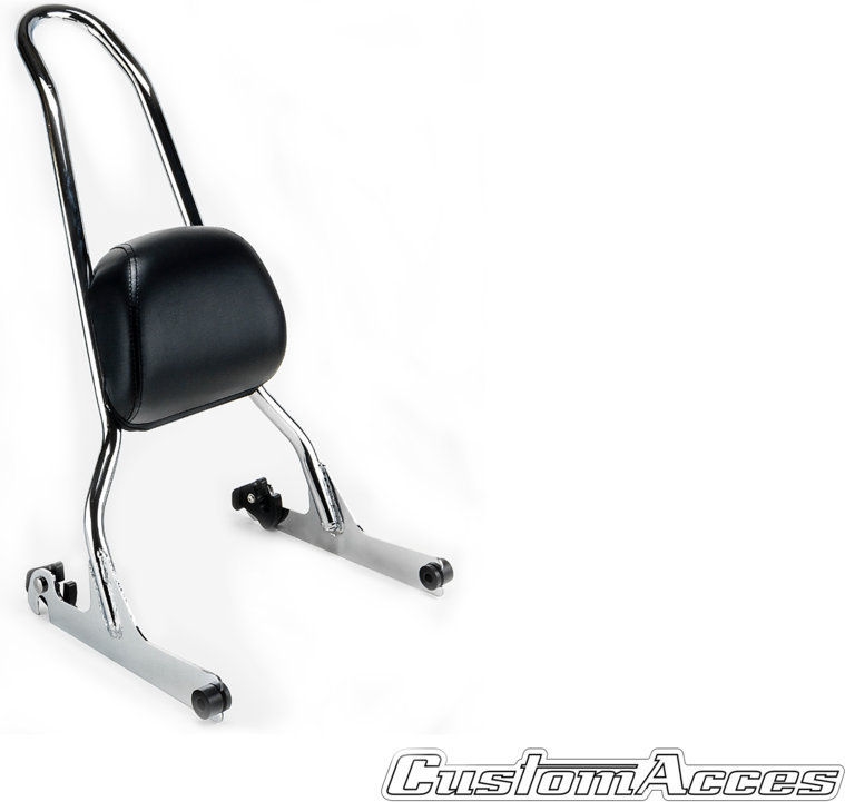 Custom Acces Sissybar Classic Model, Inox | RQM002J - Webike Thailand