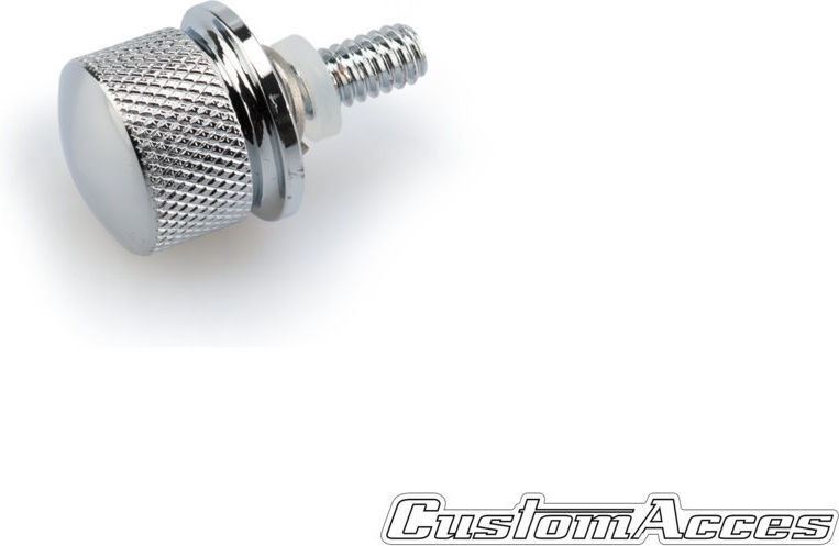 Custom Acces Final Seat Screw Matt Black | TH0001J - Webike Thailand