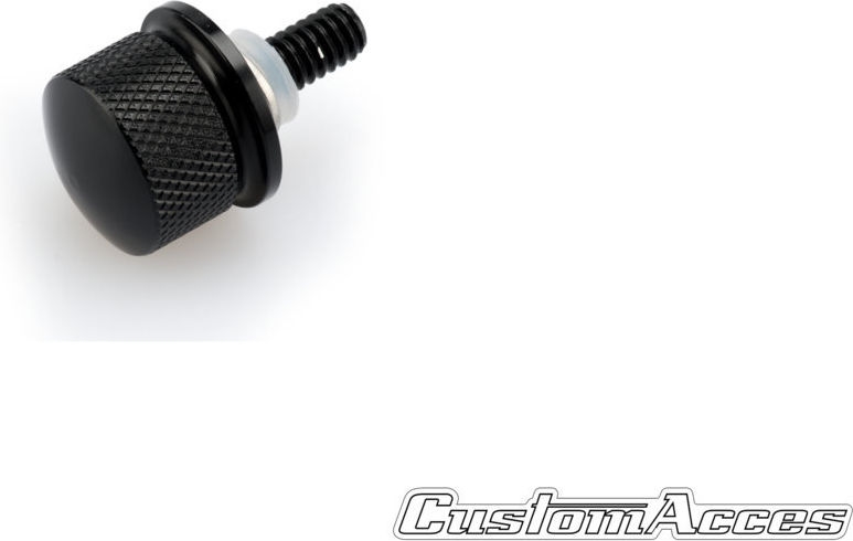 Custom Acces Final Seat Screw Black | TH0001N - Webike Thailand