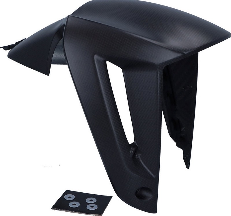 Ducati Accessories Carbon Front Mudguard Matte | 96980771A - Webike Thailand