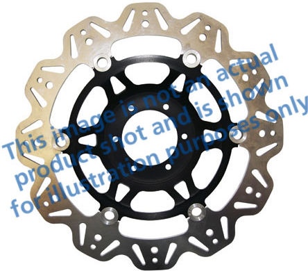 EBC-Brakes Vee-Series Sport Bike Disc Black Hub to fit Front Left - Webike Thailand