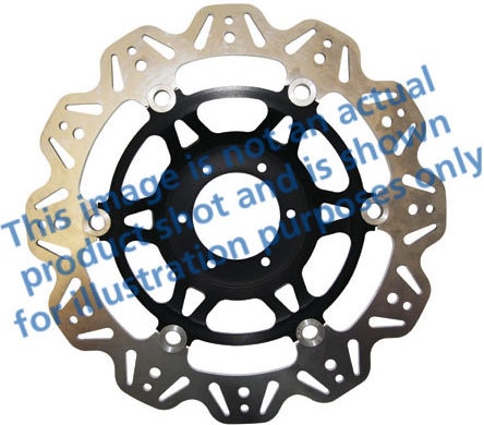 EBC-Brakes Vee-Series Sport Bike Disc Black Hub to fit Front Left - Webike Thailand