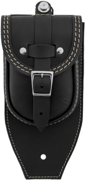 Ends Cuoio Bag 2000-2017 Softail Smart Tank Bag - Black Leather - White Stitching | SBSFT17.N.CTBI - Webike Thailand