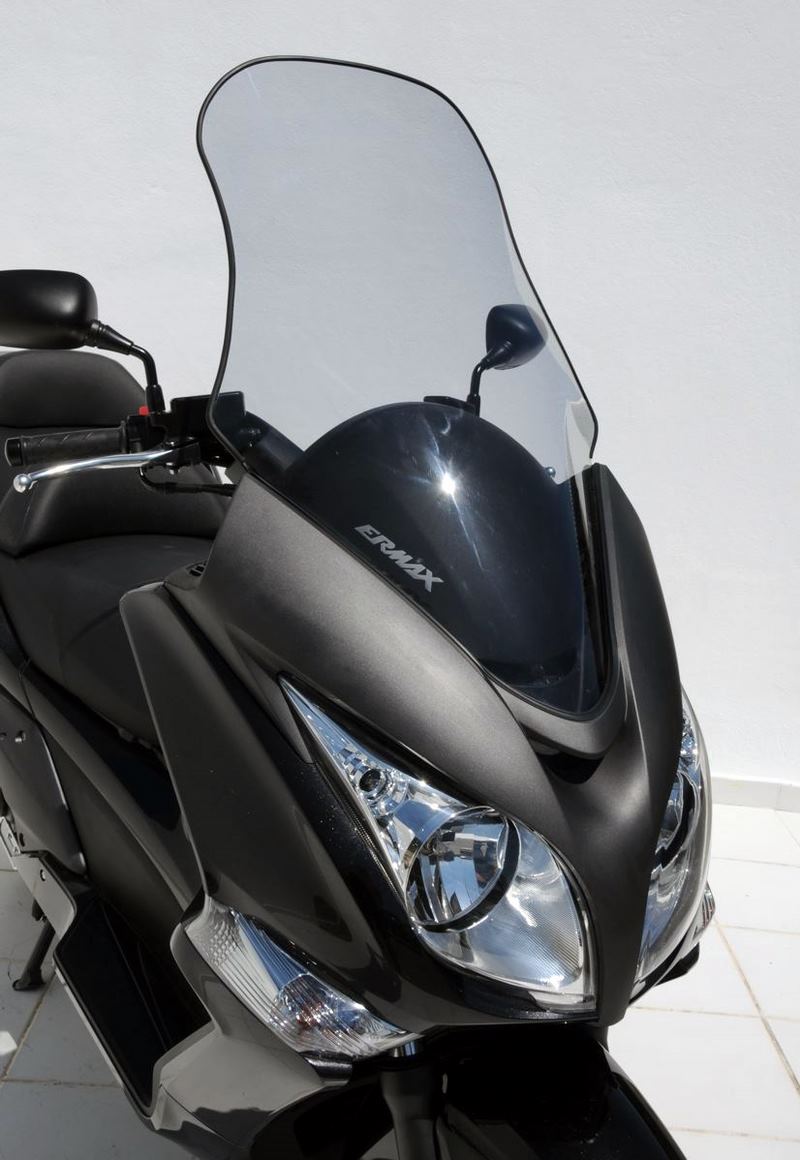 Ermax scooter windshield ermax high protection 10cm + total height 82 cm  for SW T 400 2009/2017 & SW T 600 2011/2017 clear  | 010101107 - Webike Thailand