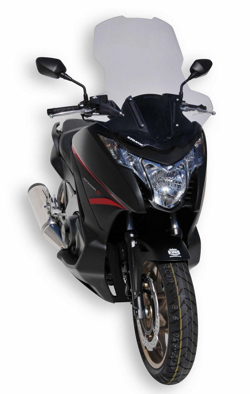Ermax scooter windshield ermax high protection 66cm for nc 750 INTEGRA d/s 2014/2015 clear  | 010101143 - Webike Thailand