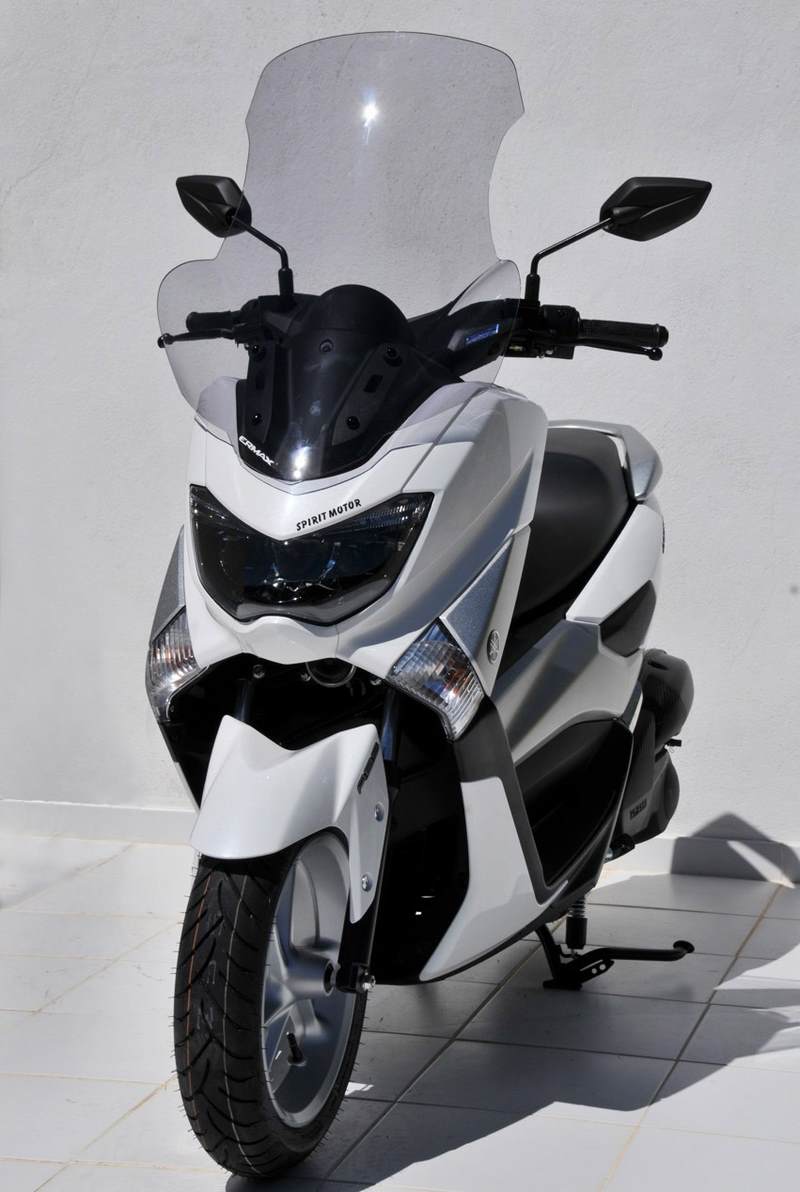 Ermax high protection windshield 70cm+protection of hands  ermax for N MAX 2015-2019 clear  | 010201128 - Webike Thailand