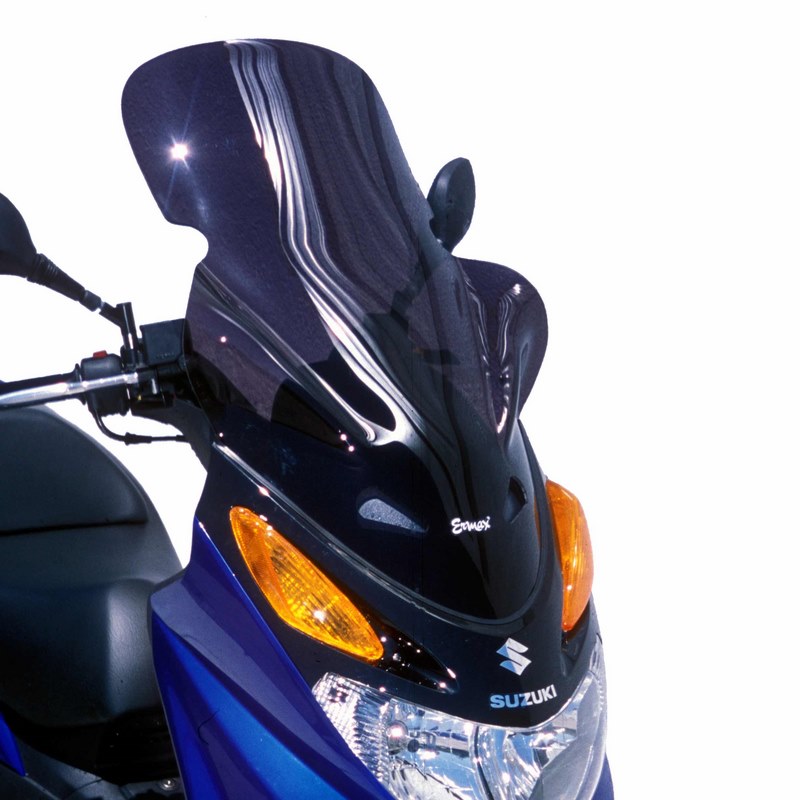 Ermax high protection windshield 10cm + with prises air  ermax for BURGMAN uh 125/200 2002-2006 clear  | 010401062 - Webike Thailand