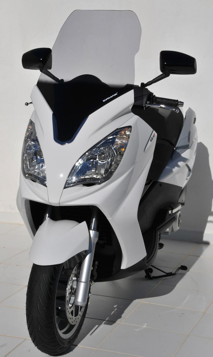 Ermax scooter windshield ermax high protection +5 cm for SATELIS 125/300 2012/2016 clear  | 011101002 - Webike Thailand
