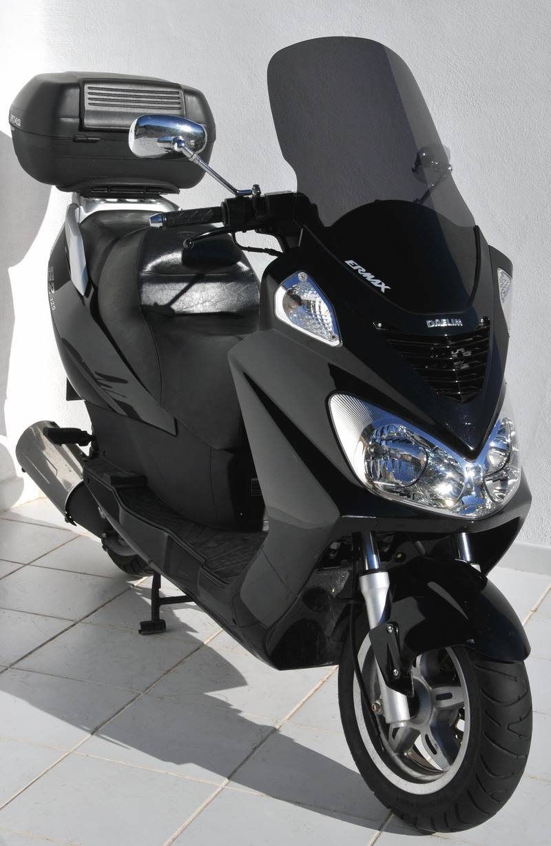 Ermax high protection windshield 10cm + soit 64cm  ermax for 125 S2 2006-2010 clear  | 014001005 - Webike Thailand