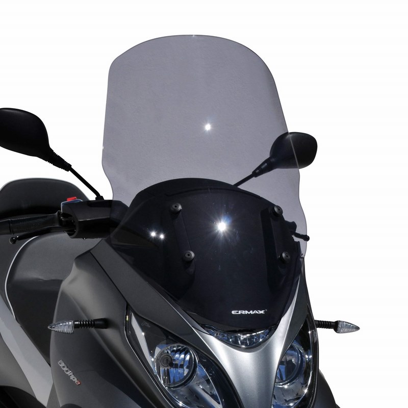 Ermax high protection windshield touring 72 cm  ermax for MP3 350 and 500 HPE Sport-Business  2018-2019 clear  | 0153015-01 - Webike Thailand
