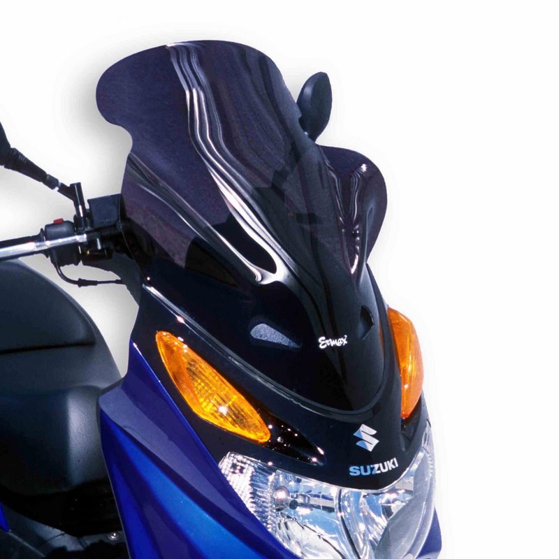Ermax windshield original size with prises air  ermax for BURGMAN uh 125/200 2002-2006 clear  | 020401062 - Webike Thailand