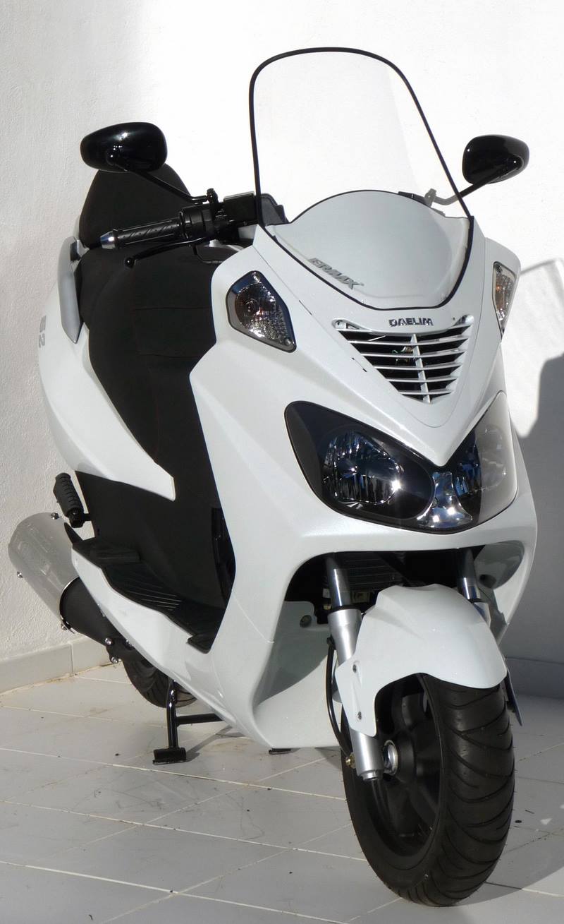 Ermax windshield original size 54cm  ermax for 125 S2 2006-2010 clear  | 024001005 - Webike Thailand