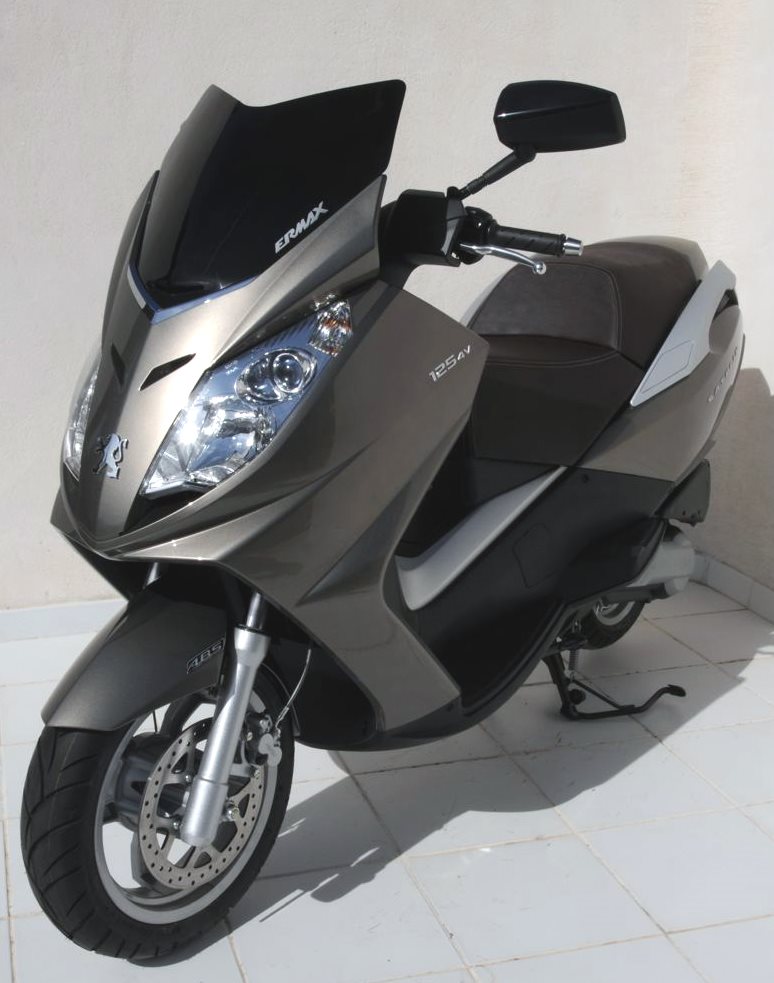 Ermax scooter windshield ermax sport for SATELIS 125/250/400/500 2006/2011 clear  | 031101001 - Webike Thailand