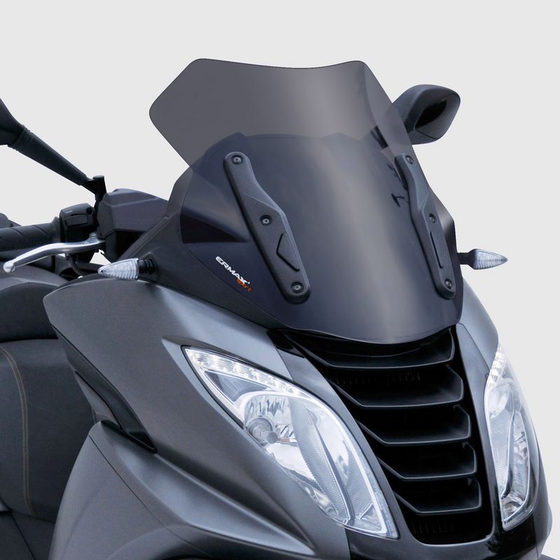 Ermax sport screen ermax for Metropolis 400i 2013-2019 light black  | 031103008 - Webike Thailand