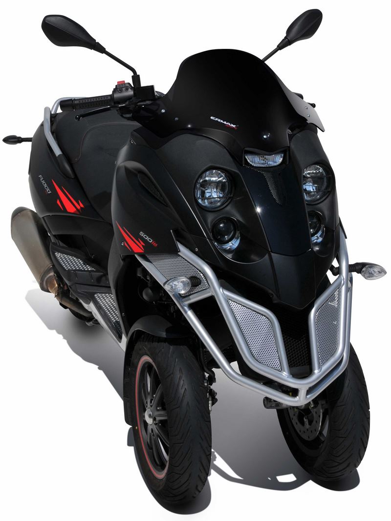 Ermax windshield sport height 37 cm  ermax for FUOCO 500 2007-2019 clear  | 032201003 - Webike Thailand