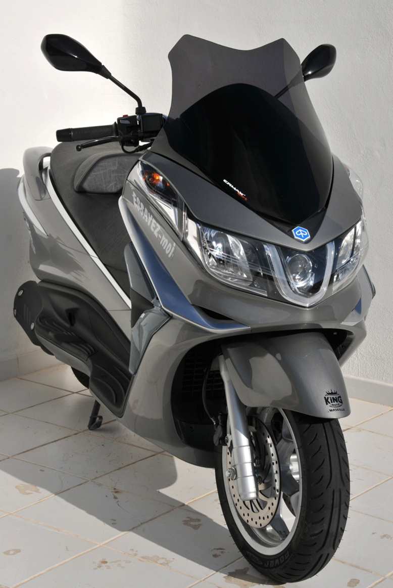 Ermax scooter windshield ermax sport 54 cm for X 10 125 ie / 350 ie / 500 executive and sport 2012/2017 clear  | 035301014 - Webike Thailand