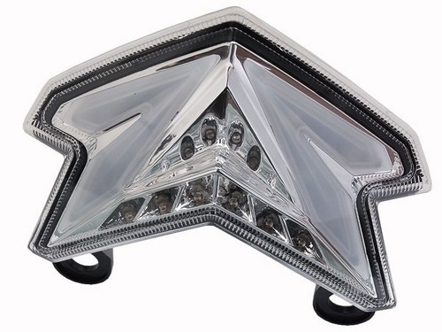 Ermax taillight riĂ¨re ermax Ă  led with néon for ZX 6 R 636 2013-2016  | 910301086 - Webike Thailand
