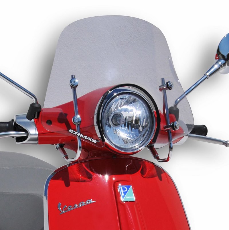 Ermax pare brise mini sportivo 40cm  ermax for PRIMAVERA 50/125/150 2014-2019 clear  | MS1301006 - Webike Thailand