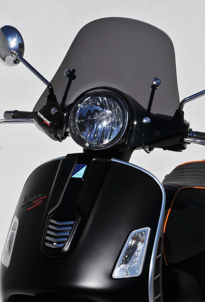 Ermax pare brise mini sportivo 40cm  ermax for GTS 125 and 300 2008-2019 clear  | MS1301GMS - Webike Thailand