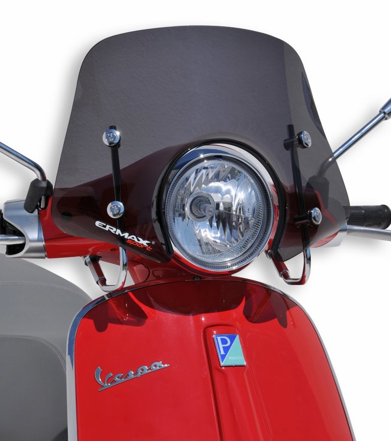 Ermax piccolo windshield  30cm  ermax for PRIMAVERA 50/125/150 2014-2019 clear  | PC1301006 - Webike Thailand