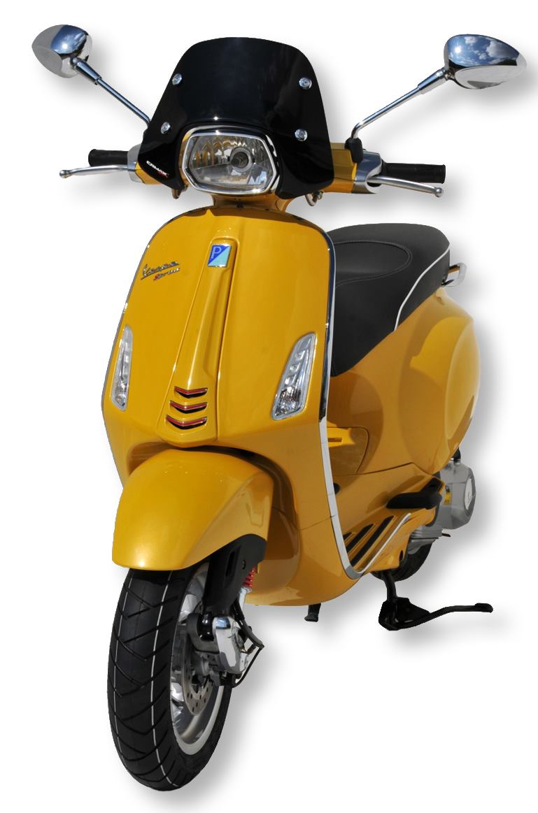 Ermax piccolo windshield  30cm  ermax for sprint 50/125 2014-2019 clear  | PC1301007 - Webike Thailand