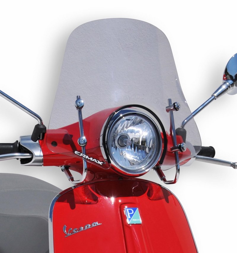 Ermax pare brise sportivo  45cm  ermax for PRIMAVERA 50/125/150 2014-2019 clear  | SP1301006 - Webike Thailand