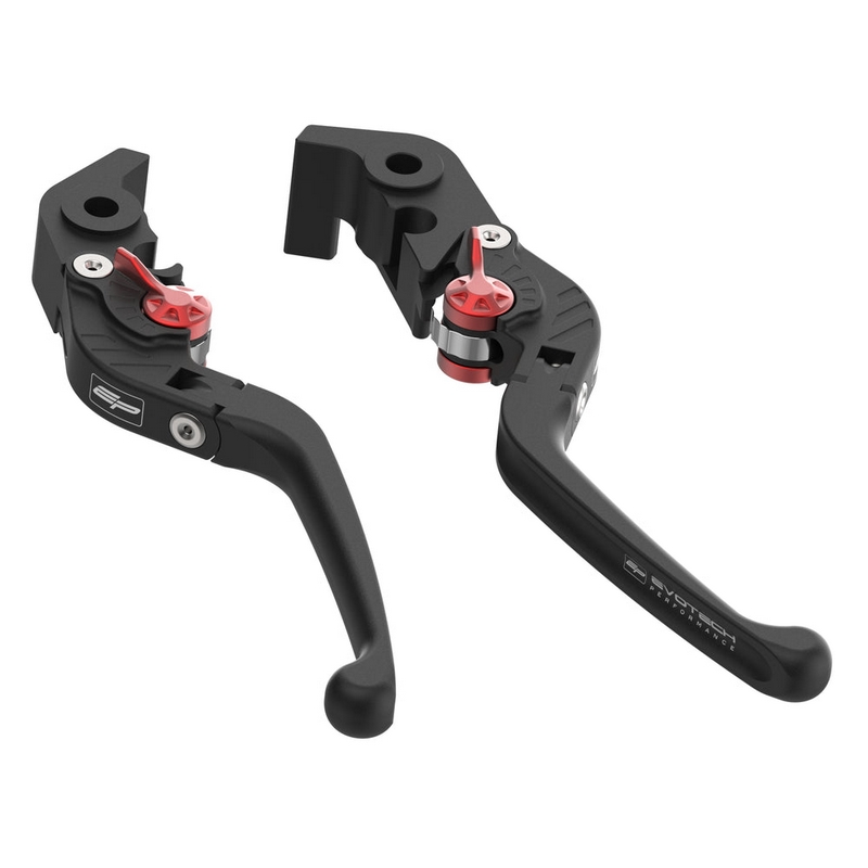 Evotech Performance Evo Folding Clutch and Brake Lever Set | PRN002406-035394 - Webike Thailand