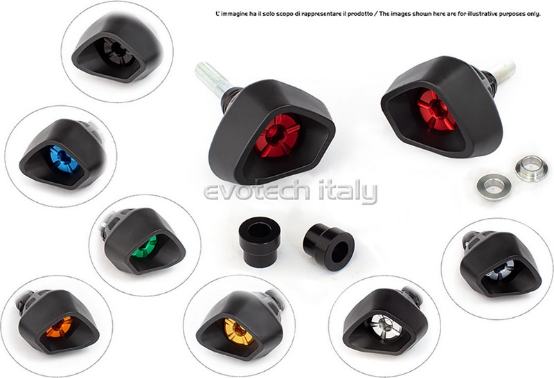 Antishock Frame Sliders, Red - Webike Thailand