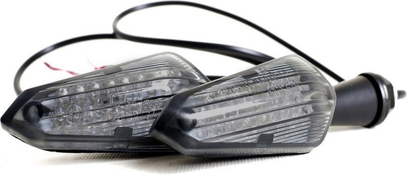 Aftermarket Led Indicators Model Smoked Lens Pair - Webike Thailand
