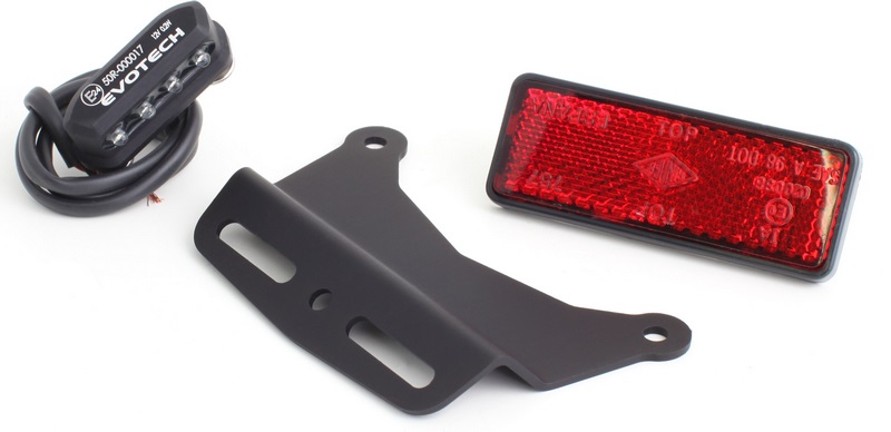 Kit Including Led Light, Rear Reflector Support 30° Tilt Angle And Reflector - Webike Thailand
