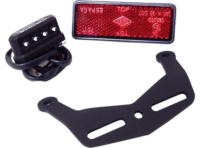 Kit Including Led Light, Rear Reflector Support And Rear Reflector - Webike Thailand